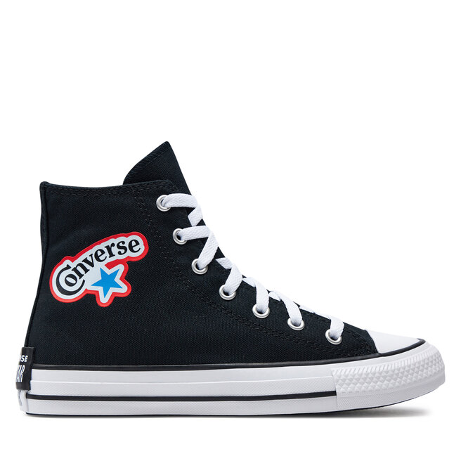 Sneakers Converse Chuck Taylor All Star Stickers A06313C Black/White/Fever Dream