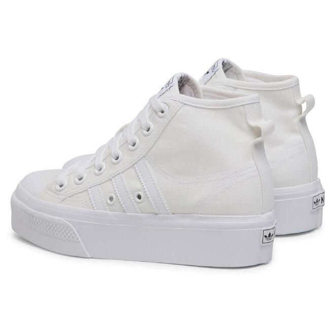 adidas Topánky adidas Nizza Platform Mid W FY2782 Ftwwht/Ftwwht/Ftwwht