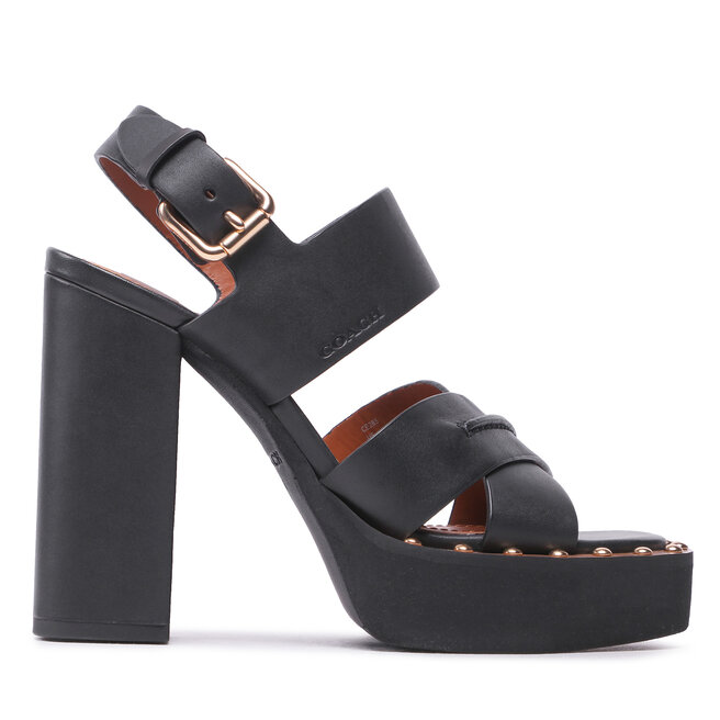 Coach Сандали Coach Callie Leather CE285 Black