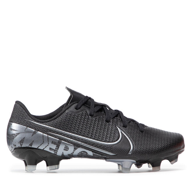Nike Zapatos Nike Jr Vapor 13 Academy Fg/Mg AT8123 001 Black/Mtlc Cool Grey/Cool Grey