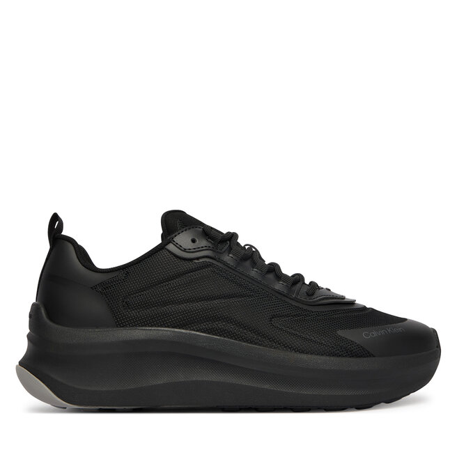 Sneakersy Calvin Klein Chunky Runner Laceup Hf Blst Ny HW0HW03111 Czarny - męskie