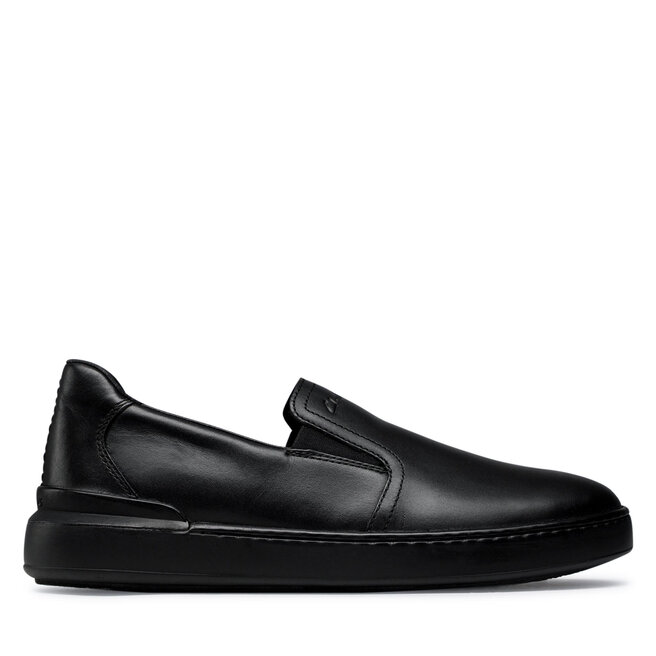 Κλειστά παπούτσια Clarks Courtlite Slip 261658667 Black Leather