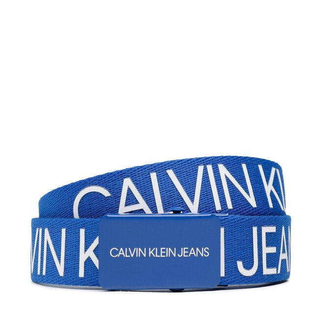 Curea pentru copii Calvin Klein Jeans Canvas Logo Belt IU0IU00125 C66