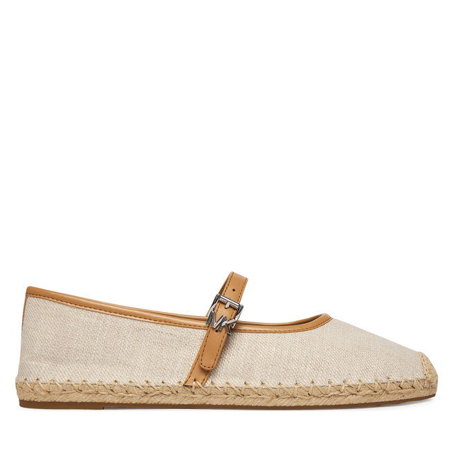 Espadryle MICHAEL Michael Kors Lynn Ballet 40S6LYFP1D Kremowy - kobiece