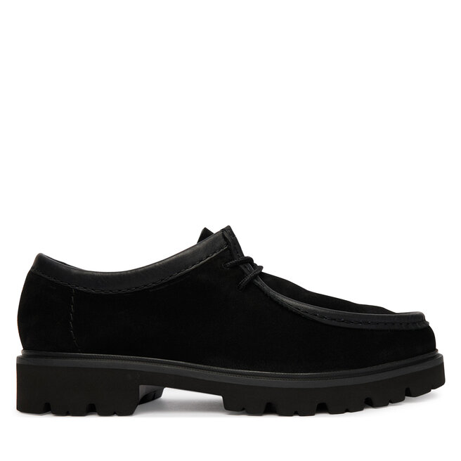 Półbuty Clarks Cleyhill Seam 26186418 Czarny - męskie