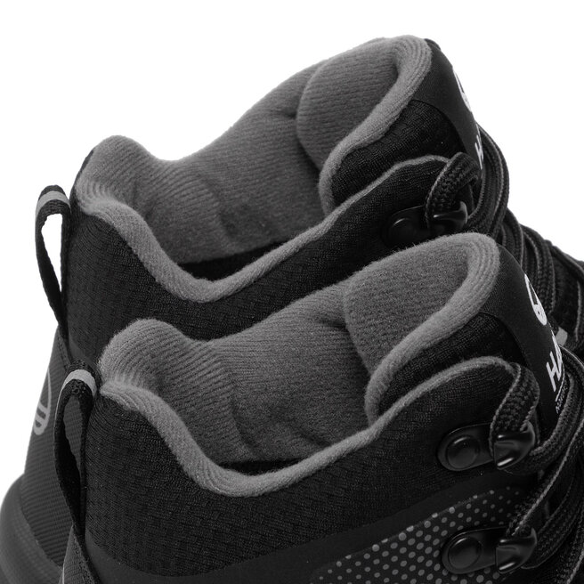 Halti Trekingová obuv Halti Fara Mid 2 Dx W Walking Shoe 054-2623 Black/Dark Grey P99