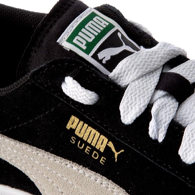 Sneakers Puma Suede 355110 01 Black/White •