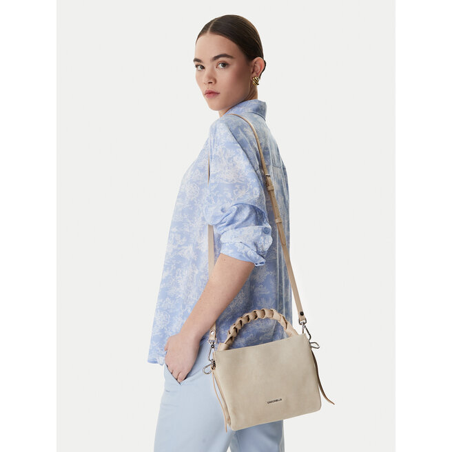 Torebka Coccinelle P6P Boheme Suede Bimaterial E1 P6P 58 01 01 Brązowy -