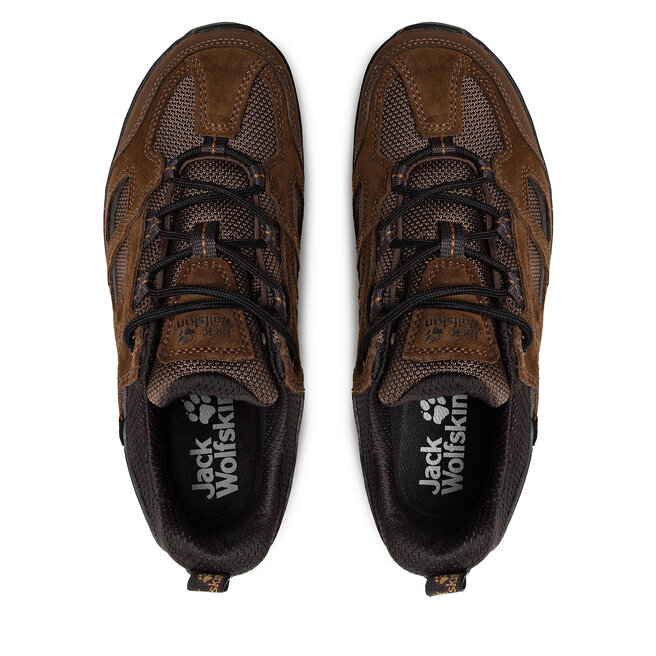 Jack Wolfskin Trekingová obuv Jack Wolfskin Vojo 3 Texapore Low M 4042441 Brown/Phantom