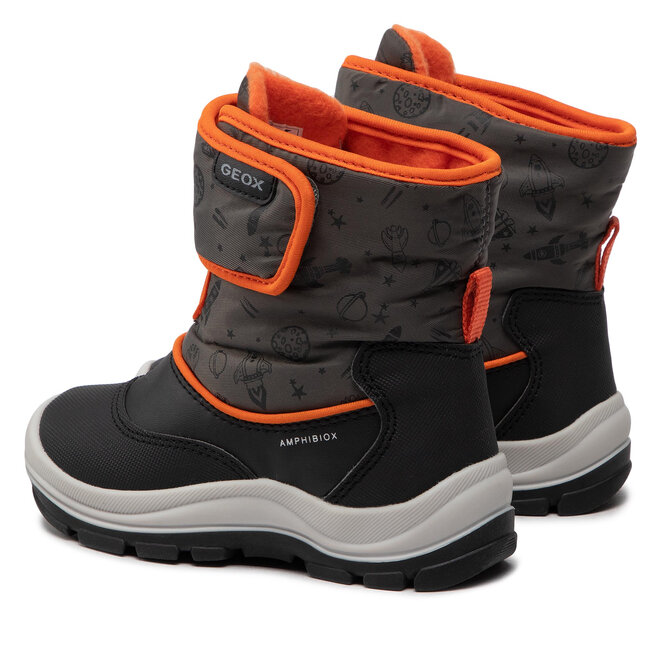 Geox Апрески Geox B Flanfil B.B Abx E B263VE 0CEFU C9150 S Black/Fluo Orange