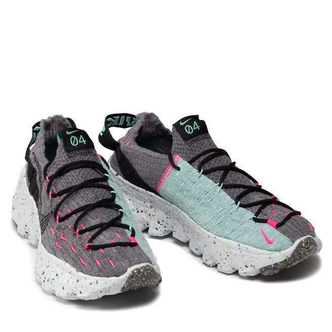 Nike Čevlji Nike Space Hippie 04 CZ6398 003 Smoke Grey/Black/Pink Blast