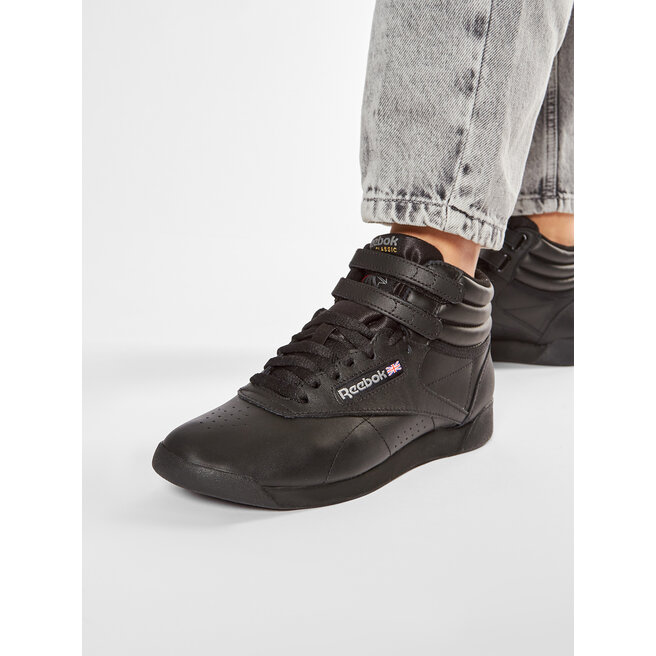 Reebok Freestyle Hi - Black | Reebok MLT