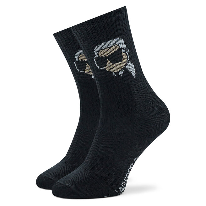 Κάλτσες Ψηλές Παιδικές KARL LAGERFELD Z20092 Black 09B