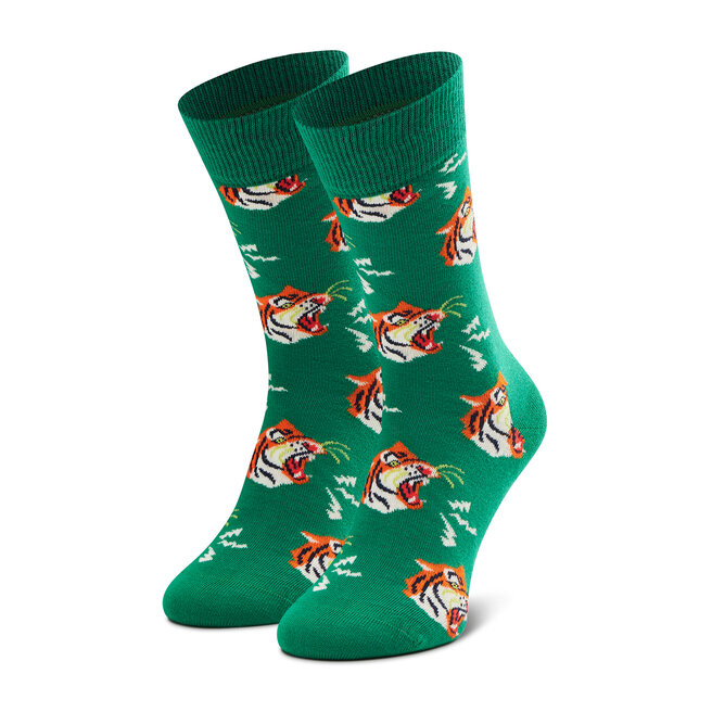 Κάλτσες Ψηλές Unisex Happy Socks TIG017300 Πράσινο
