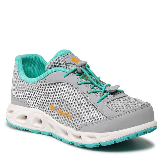 Columbia Туристически Columbia Youth Drainmaker IV BY1091 Grey Ice/Bright Marigold 064
