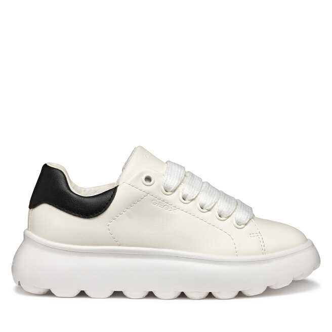 Sneakersy Geox J Puffypop J55MRA 000BC - S Biały