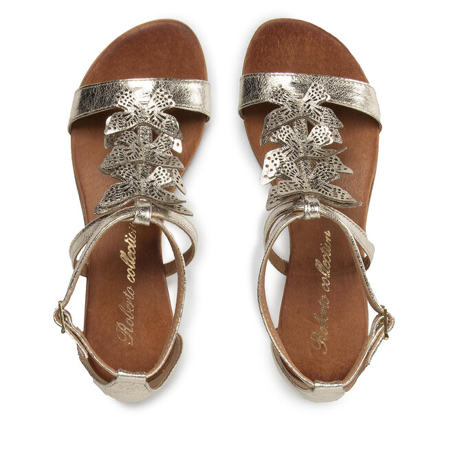 Roberto Sandalen Roberto 3120 Złoty Lico