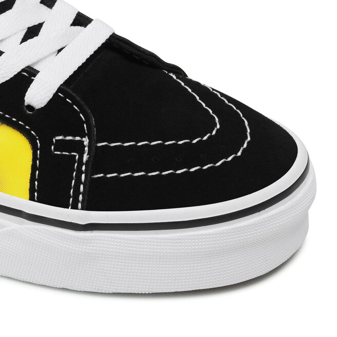 Vans Sneakersy Vans Sk8-Hi Reissue VN0A2XSBPHN1 (Flame) Black/Black/Tr Wht