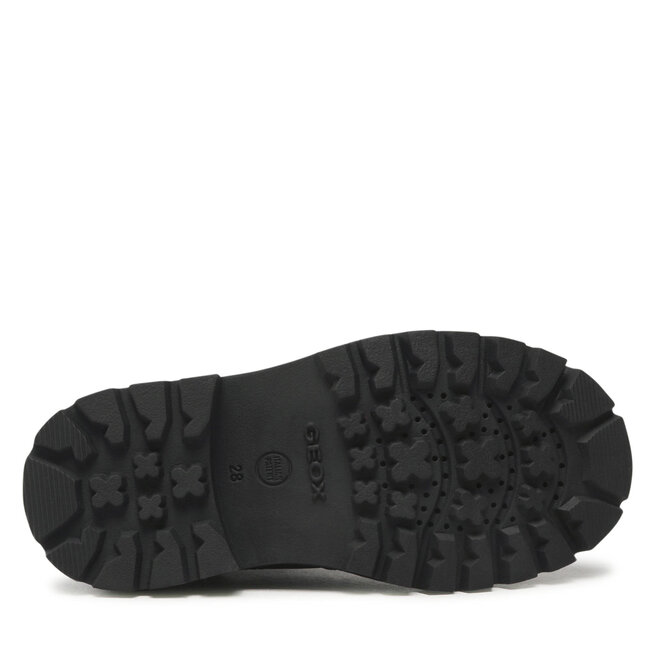 Geox Schnürschuhe Geox J Shaylax B. A J16FAA 000EI C9B3Y S Black/Mimetic
