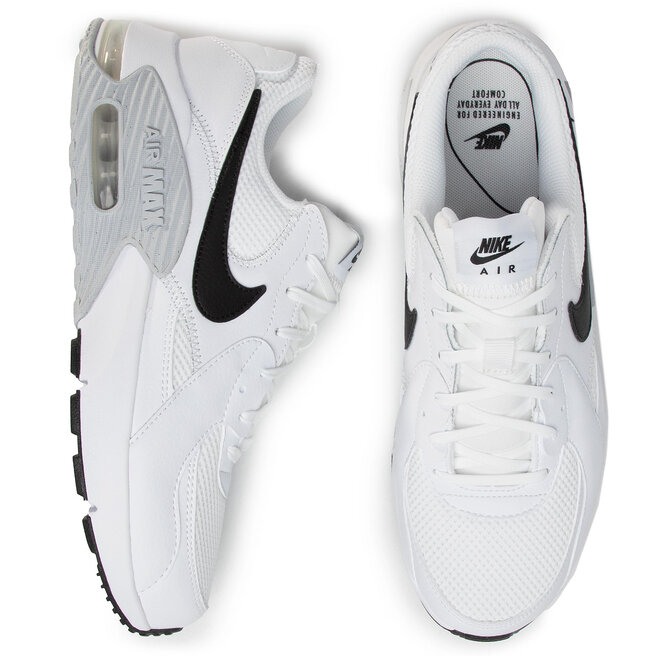 Nike Обувки Nike Air Max Excee CD4165 100 White/Black/Pure Platinum