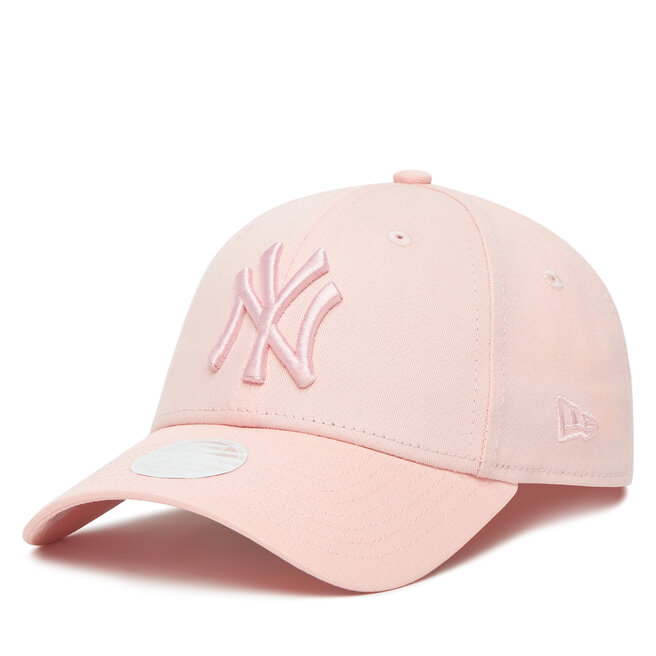 Czapka z daszkiem New Era New York Yankees MLB League Essential 9FORTY - Różowy