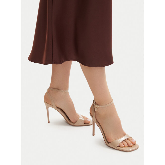 Sandały Nine West CEO-CR436-T8637 Beżowy - kobiece