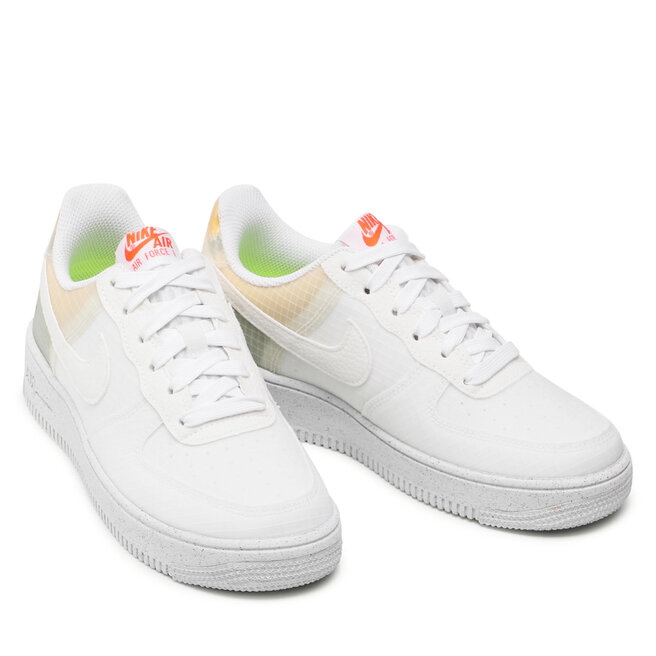 orange low top air force ones