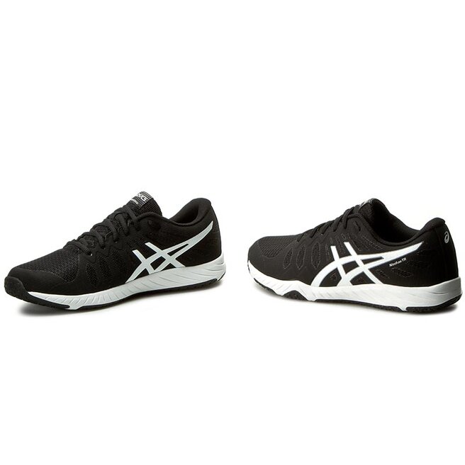 Asics Nitrofuze TR S614N Black White White 9001