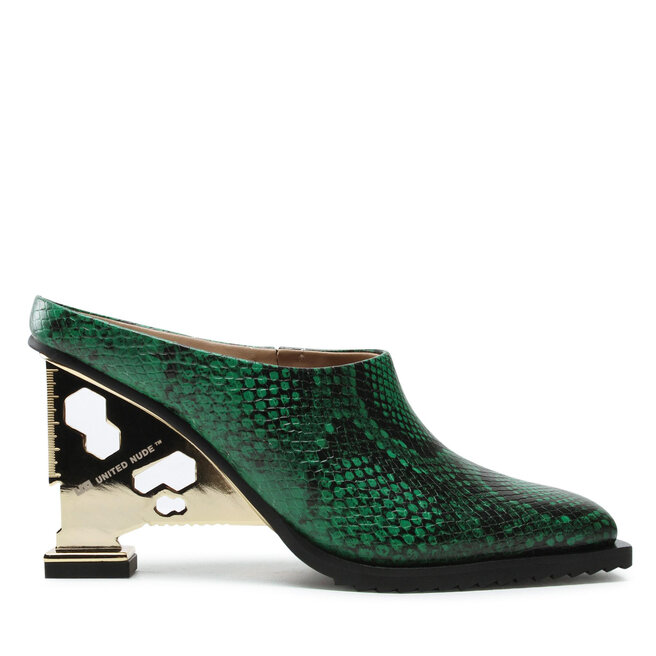United Nude Šľapky United Nude Tool Mule 10620684156 Green Snake