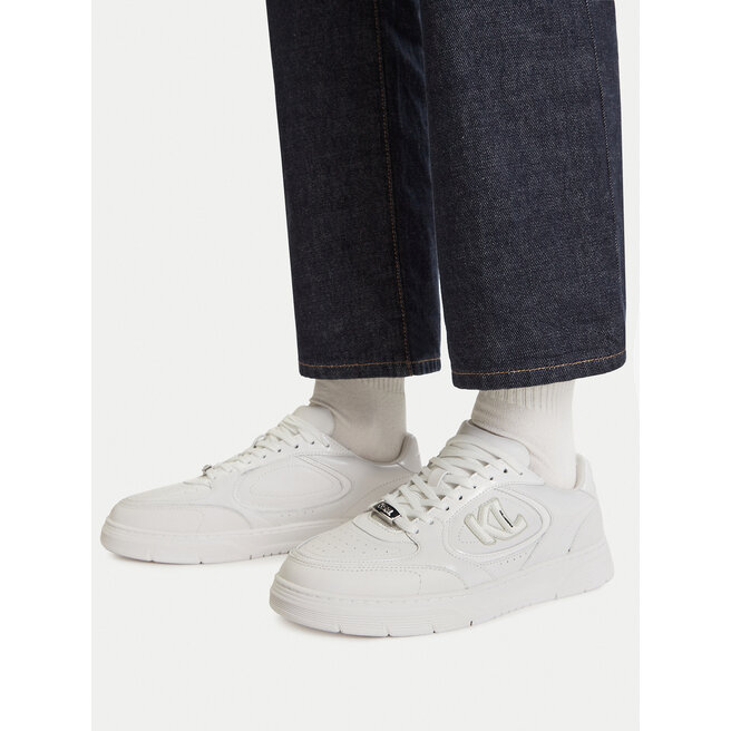 Sneakersy KARL LAGERFELD KL63025 Biały
