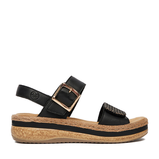 Sandały Rieker CEO-V0951-00 Czarny - kobiece