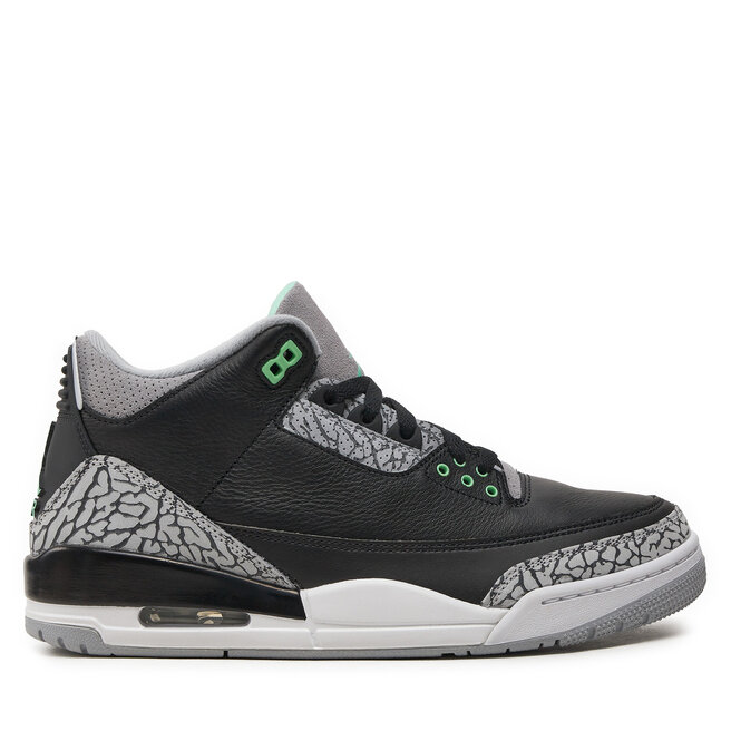 Sneakersy Nike Air Jordan 3 Retro - 031 Czarny