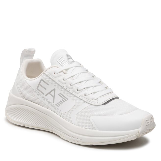 Sneakers EA7 Emporio Armani X8X125 XK303 M696 White/Silver Armani imagine noua