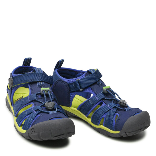 Keen Сандали Keen Seacamp II Cnx 1022993 Blue Depths/Chartreuse