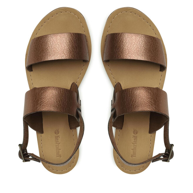 Basutės Timberland Carolista Slingback TB0A1A8YD861 Md Brown Metallic •  Www.eavalyne.lt