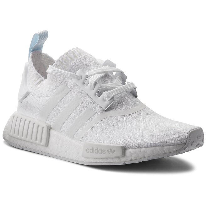 Chaussures adidas Nmd R1 Pk CQ2040 Ftwr White Ftwr White Blue Tint