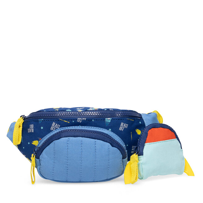 Saszetka nerka Nelli Blu - Granatowy