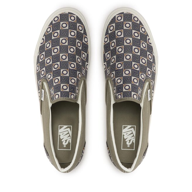 Vans Teniși Vans Classic Slip-O VN0A7Q5DOLV1 Geo Trek Olive