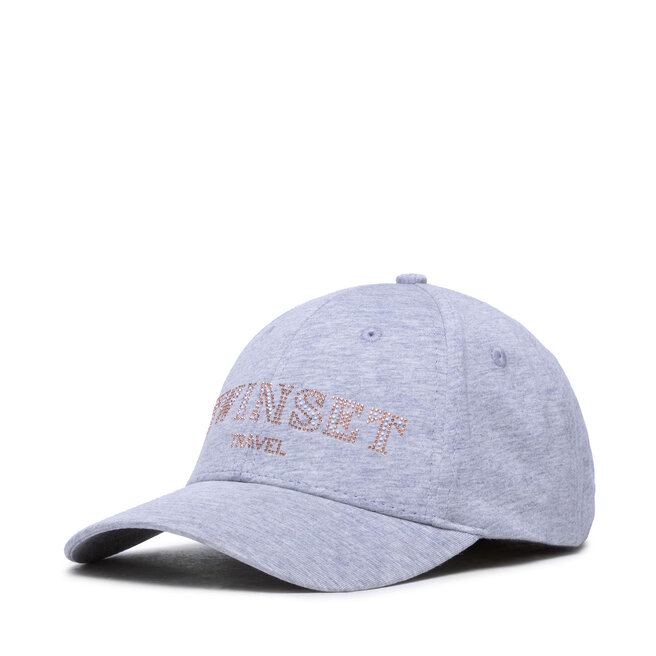Șapcă TWINSET Cappello 212LI4ZHH Grigio Melange 00082 00082 Accesorii