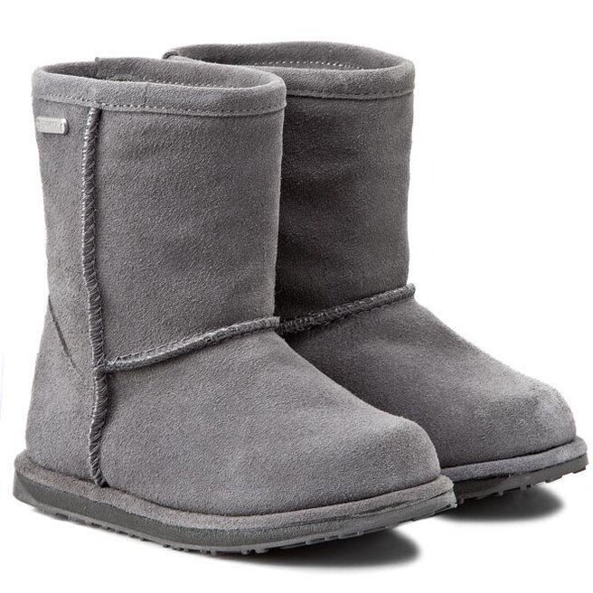 EMU Australia Boty EMU Australia Brumby Lo K10773 Charcoal