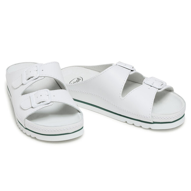 Sandali Uomo Scholl Air Bag - In Pelle Con Suola EVA, Comodi Ed Eleganti