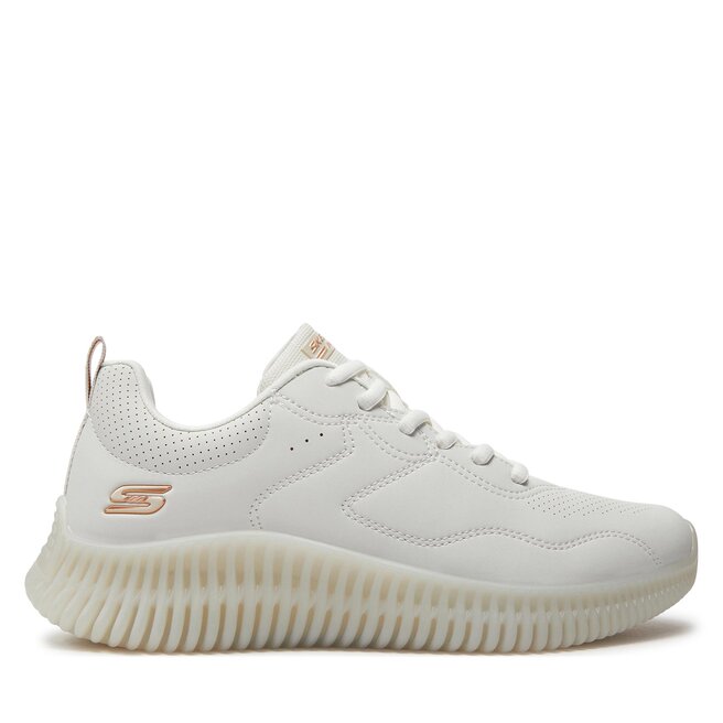 Sneakersy Skechers Bobs Geo-How Marvelous - Biały