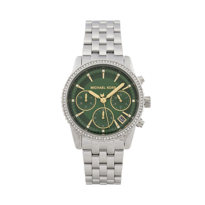 Zegarek Michael Kors Bryant Chrono MK7583 Srebrny -