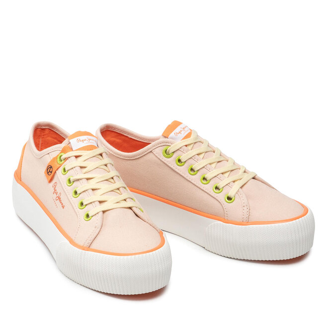 Pepe Jeans Сникърси Pepe Jeans Ottis W Bass PLS31299 Pale Pink 300
