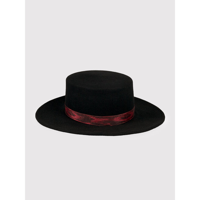 Pălărie Scotch & Soda Fedora 167987 Black 0008 0008 imagine noua