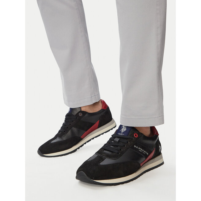 Sneakersy U.S. Polo Assn. EO-SEANY001M/6LS1 Czarny - męskie