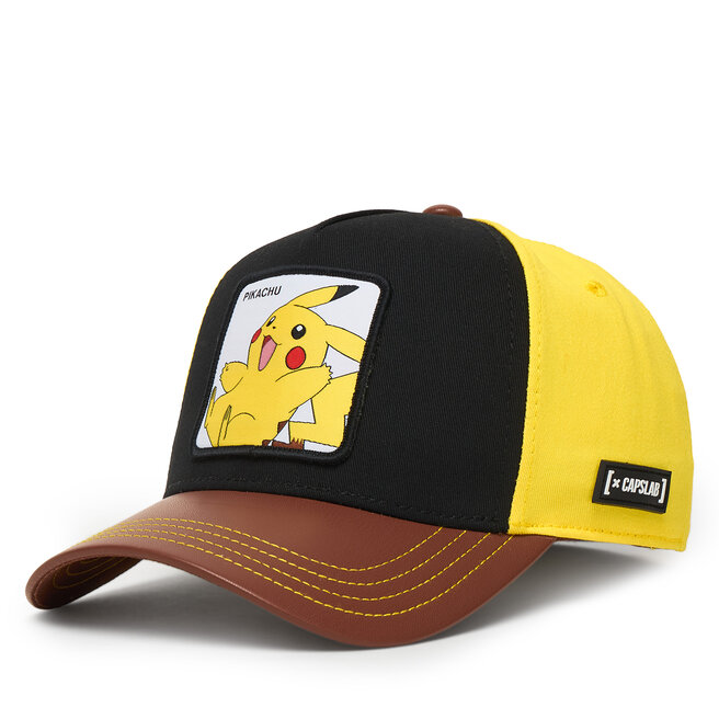 Czapka z daszkiem Capslab CL/PKM6/1/CT/PIK Żółty -