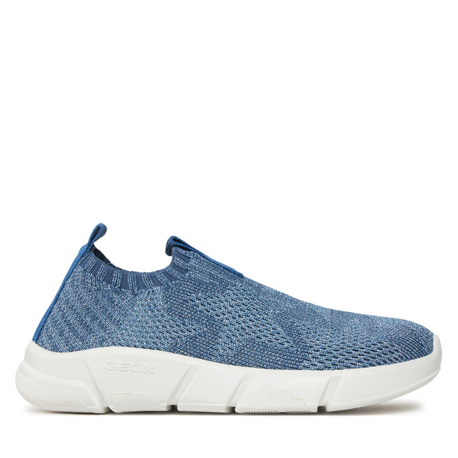 Sneakersy Geox J Aril J25DLE 0007Q - Niebieski