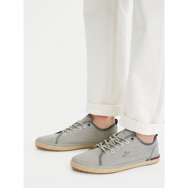Espadryle Nautica CEO-LEADSMAN-01 Szary - męskie