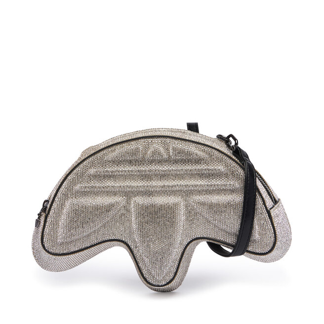 Torebka adidas Trefoil Rhinestone KS9294 Srebrny -